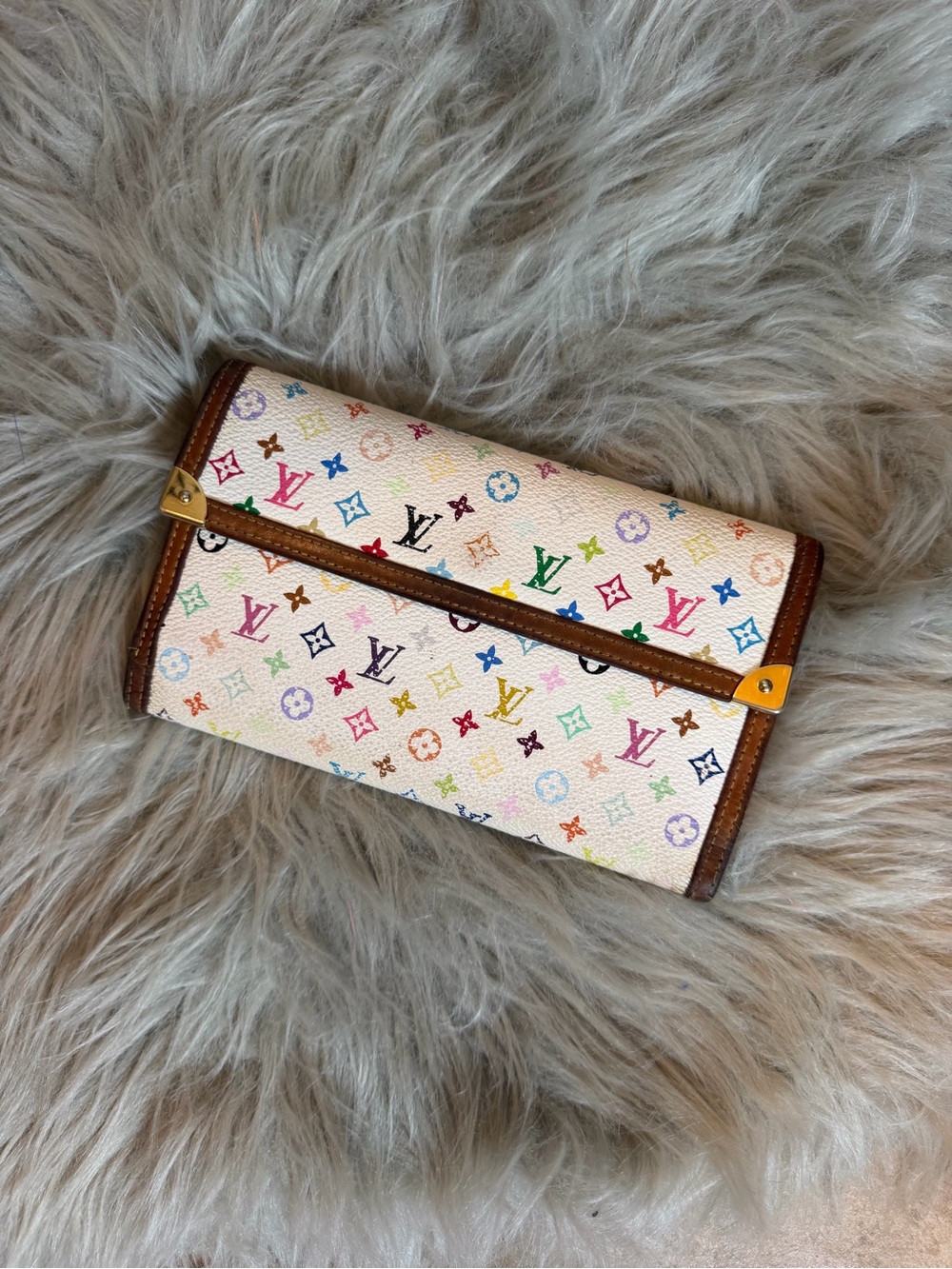 Louis Vuitton x Takashi Murakami Porte Trésor International Wallet